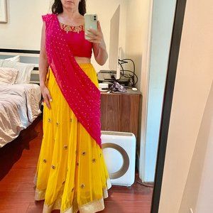 Colorful Indian Lehenga Choli